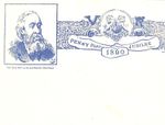 GB PENNY POST JUBILEE 1890 Postcard FURNISS CARICATURE Unused ROWLAND HILL WA80