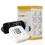 2025 Digital Automatic Blood Pressure Monitor Upper Arm BP Machine Heart Rate