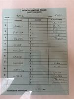 Signed St Louis Cardinals Baseball Batting Card Tony La Russa Albert Pujols