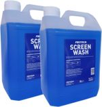 2xPolytech Screenwash Concentrate For Summer Winter Screen Wash Car Van 5L Litre