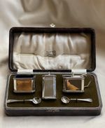 Hallmark Sterling Silver Set Original Box silver weight 258gm total over 300gm