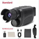Night Vision Monocular 1080P HD Infrared 5X Zoom Outdoor Scope 300M
