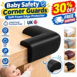 Baby Safety Corner Guards Soft Foam Edge Protector Child Proof Furniture Pads UK