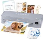 MAXDONE A4 Laminator, Thermal Laminator Machine A4 with Laminating Pouches, Lami