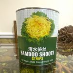 Golden Banyan Bamboo Shoots Strips Tin 2950g Net Weight, 1 Pack