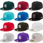 Unisex Fitted Flat Baseball Hats New York Yankees Caps NY Multi Size in BOX