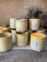 Handmade French Ceramic Confiture Jars