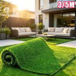 3x1M 5x1M Artificial Grass Aspen Mat Top Quality Realistic Fake Lawn Astro Turf