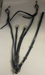 Schockemoehle Breastplate Full Size Black. Excellent Condition