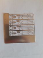 4 number Fire iron sets in etched nickel silver for 4mm