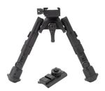 Leapers UTG Recon 360 TL Pan and Tilt Bipod 5-7" Center Picatinny TL-BP02-B