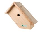 Handmade Larch Wooden Side View Bird Box