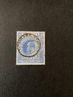 SG265 1902-10 10/- ultramarine with Lombard street cds  cat £350