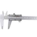 Vernier Caliper 6" 0-150Mm/0.05Mm 0.008Inch Metal Calipers Gauge Micrometer Pie 