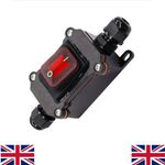 IP67 Waterproof Inline Switch 12V DC 20A High Current Power Waterproof Switch