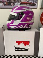 NTT INDYCAR Tom Blomqvist #66 1/2 Scale Driver Helmet (BNIB)