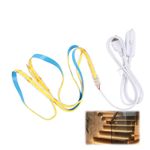 Xevtrak LED Strip Light 1M USB Powered COB Strip, 100cm x 8mm, Warm White