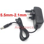 5V 1.5A 1500mA Switching Power Supply adapter AC 100V-240V  DC 5.5mm x 2.1mm UK