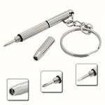 3 IN 1 MICRO PRECISION REPAIR GLASSES SCREWDRIVER KEYRING WATCH SPECTACALS SUN