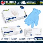 A-Guard XXL Nitrile Gloves Disposable Powder Free 100Pack EmergencyResponders UK