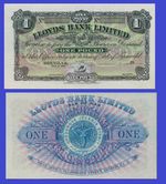 isle of man  1 pound 1955  uk -Reproduktion