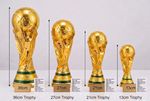 FIFA World Cup 2026 Trophy Replica Gold Soccer Cup 13-36cm | FREE Gift with 36cm