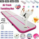 3/4/5/6m Inflatable Air Mat Track Tumbling Gymnastics Tumble Mats with Pump Gift