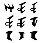 uPVC Window Door Gasket Wedge E & Fir Tree Rubber Seal Vent Sash PVC Replacement