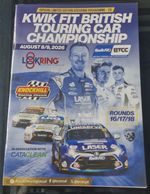 2026 KNOCKHILL BTCC British Touring Car Championship Programme - 8/9th August
