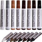 Wood & Laminate Floor Repair Wax Kit for Furniture Chips and Scratches
