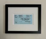 THE SPECIALS - 1980 Playhouse Theatre, Edinburgh framed ticket giclee print