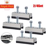 2/4Sets Roof rail fixing brackets For Fiat Ducato Boxer Relay 2007 on rail solar