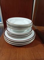 Dudson Pottery Dinner Set for 6 People Made In England