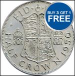 HALF CROWN GEORGE VI CHOOSE YOUR DATE 1947-1951 FREE P&P
