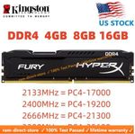 FURY DDR4 8GB 16GB 32GB 3200 2400 2666 MHz Desktop RAM Memory DIMM 288pin