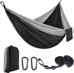 Camping Hammock Sleeping Nylon Hammock Lightweight Portable Hanging Swing Travel