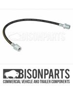 "FRONT HYDRAULIC FLEXI BRAKE HOSE 540MM FITS IVECO EUROCARGO SERIES 98437375