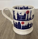 Emma Bridgewater Pottery London Skyline 1/2 Pint Mug