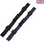 2 Pairs Adjustable Backpack Chest Strap, Quick-Release Sternum Belt for Comfort