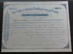 Glenlossie-Glenlivet Distillery Co. Ltd. share certificate dated 189-, unissued
