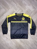 Borussia Dortmund Puma Football Sweatshirt Top JM - Junior Medium Age 9-10 Yrs