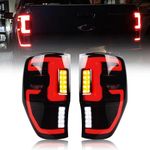 Rear Lights for Ford Ranger LED Smoked - Dynamic Style Tail Lights 2012-2022