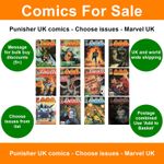Punisher UK comics - Choose issues - Marvel UK