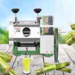 Sugar Cane Press Juicer Sugarcane Juicer Handwheel Manual Stainless Steel Heavy