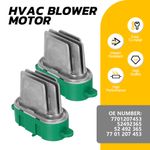 2X Heater Blower Motor Resistor 7701207453 For Renault Espace IV 2002-2022 2023