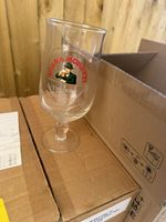 6 Bits Moretti Pint Glasses