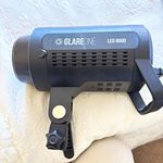 GlareOne LED 600D 600W Continuous LED Studio Light, Portable AC, Black