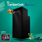 CamperCool CC90 12v 24v Fridge Freezer for Caravan Motorhome Campervan RV Black