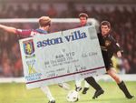Aston Villa V Manchester United Premier League ticket 1993-1994