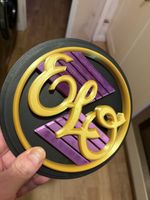 Electric Light Orchestra Logo Wall Art 3D - ELO Mr Blue Sky